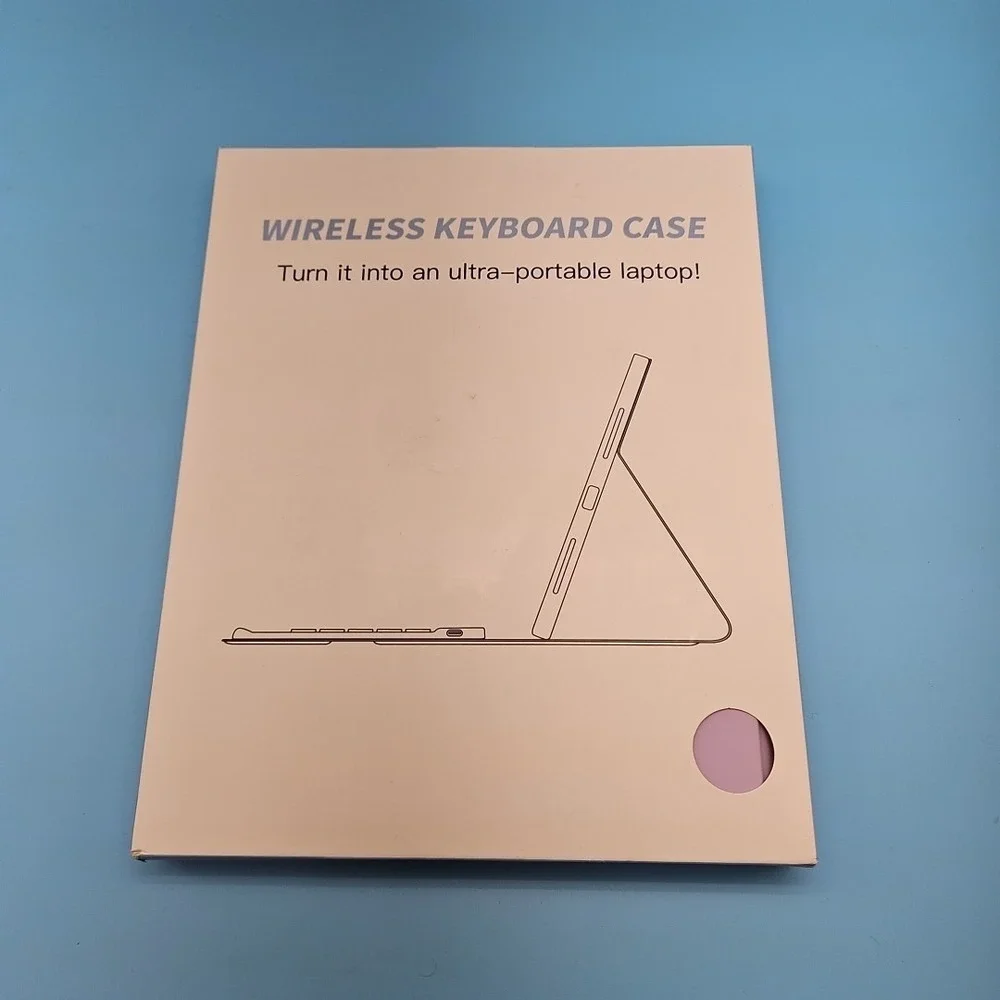 New! Hamile for iPad 9 3rd Gen Case with Keyboard 10.2 Inch Backlit Wireless